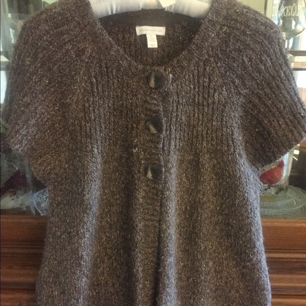 Brown sweater